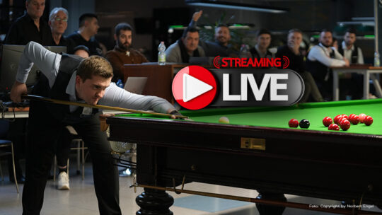 Fantastic news for all snooker fans!